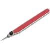 Mozart Coltello di precisione P2 T, nero, acciaio al carbonio, gomma