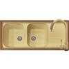 Generic Coordinato lavello Provenza cm 116 x 50 2 vasche con gocciolatoio e miscelatore Roma Made in Italy