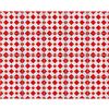 Il Maghrebino 20 Mattonelle in Ceramica Smaltata - Stile Marocco (Rosso) - 10x10 cm spessore 0,6 cm - Mattonelle Tunisine realizzate con Serigrafia Artigianale - Adatte a rivestimento