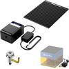 SCULPFUN iCube - Pompa ad aria e a nido d'ape per iCube 3 W/iCube Pro 5 W/iCube Pro Max 10 W, macchina per incisione laser, protezione desktop, bassa vibrazione