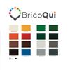 BricoQui Smalto gel antiruggine vernice 750 ml interni esterni legno ferro (VERDE SMERALDO 7710)