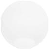ELAYARD Paralume Lampada in Vetro Smerigliato Sferico Bianco, Copri Lampada Rotondo per Sospensione, Decorativo per Soggiorno e Camera da Letto