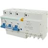 Aexit Interruttore differenziale per messa a terra 3P + N per montaggio su guida DIN DZ47LE-100 AC 400V 100A ID: 775600