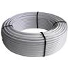 Sani-Flex Tubo composito multistrato, tubo composito in alluminio 26x3mm, AL/PE-Xb secondo DVGW, a tenuta di diffusione, rotoli da 10m, 25m, 50m - diverse certificazioni internazionali, Lunghezza:10m