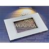 TOT ELECTRIC Placche vetro compatibili con Bticino living light placca 3 4 7 moduli per supporti LN4707 N4707 (7 posti, Bianco)