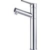 XJTNLB rubinetto bagno con doccetta estraibile, miscelatore lavabo rubinetti rubinetto bagno lavabo alto-Cromatura