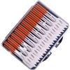 FJOADNVM Scovolini 40/120 pezzi Spazzolino interdentale in silicone for pulire le fessure dei denti Stuzzicadenti dentali(Orange 40Pcs)