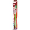 Cura Farma Spazzolini Con Setole In Nylon (12 PEZZI SUPER WHITE (DURO) Con Cappuccio Protettivo e Impugnatura Antiscivolo 12 Pezzi Colori Assortiti - Originale Cura Farma