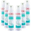NIDRA | Deolatte Spray Rinfrescante, con Succo di Aloe e Proteine del Latte, Dermatologicamente Testato, Made in Italy, 6x150 ml