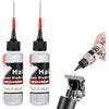 Giwoatln 2pcs Olio Per Tagliacapelli, 60mlOlio Lubrificante Per Rasoio Professionale | OliosPer Rasoio Portatile Resistente All'Usura, OlioPer Testine Di Rasatura PerRasoio ElettriciRasoio Trimmer