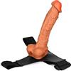 FiavUs 25Cm Didó Indòssabile Donne Coppia con Véntosa Reálìstico Grosso Pènè Fìnto per Donne Xxl Cíntúra Strápon Uomo Portatile Enorme Didó Ānale Donne Mórbìdo con Cinturá Dídlò B265