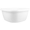 BESTYASH Lavandino in Plastica Vasca Trasparente Capacità Bacinella Portatile Per Pulizia Del Lavandino Bagno Pervare i Piatti