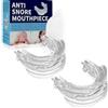 Generico Dispositivo di protezione della bocca anti russamento, paradenti regolabile per russare, dispositivi anti russamento per l'apnea del sonno, ausili per smettere di russare (2PCS)