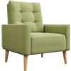Mondeer Meerveil Poltrona, Poliestere, Verde, Armchair