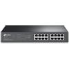 TP-Link TL-SG1016PE Gestito L2 Gigabit Ethernet (10/100/1000) Supporto Power over Ethernet (PoE) 1U Nero