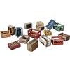 MiniArt 35651 1:35 - Scatole di legno (16) per bevande/vita. - Replica fedele all'originale, modellismo, kit di costruzione in plastica, fai da te, hobby, incollaggio, modellismo, assemblaggio, non