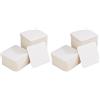 Folia 2326 - Coaster (sottobicchieri), angolari, 9,3 x 9,3 cm, 100 Pezzi (Confezione da 2)