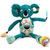 Les Déglingos LES DEGLINGOS Nomade Berlingos il koala, giocattolo di risveglio per bambini, idea regalo dalla nascita, 36 cm