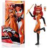 BANDAI - Miraculous Ladybug - Bambola - Rena Rouge - Bambola articolata da 26 cm - P50004