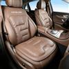 JYCASC - Copri sedili auto personalizzati con logo, cuscino per sedile in pelle traspirante 3D Air Mesh, universale, antiscivolo, set per schienale di sedile auto per berlina, camion, SUV, cotone PP