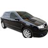 J&J AUTOMOTIVE HEKO Deflettori per Skoda Fabia 1 4 Berlina 1999-2007 | 4 deflettori HEKO per Skoda Fabia 1 4/5-Porte Berlina/Wagon, PMMA 3 mm, fumé, canale del finestrino.