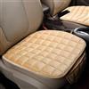 BBTISG Auto Cuscino Universale per Sedile Anteriore Antiscivolo per Sedile Anteriore, Ortopedico (beige)