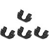 Kwedfgo Tronco Privacy Cappelliera Per Ford Per Fiesta MK7 Per C-Max MK1 E 2 2008-2017 Cerniera Perno Ripiano Posteriore 015532109E Copertura Bagagliaio Posteriore(4 sets)