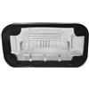 HLQXHM Per SAIC per MG RX3 i5 EI5 MG6 HS GS luce targa posteriore bagagliaio copertura luce posteriore originale targa auto lampada LED (colore: 1 pz copertura)