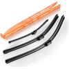 GEARMONSTER Set di spazzole tergicristallo anteriori e posteriori per VW TIGUAN 2007 - 2018 (set da 3: 600 mm/525 mm/330 mm)