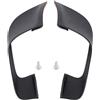 SUPYINI 1 paio di rivestimenti per moto, ali laterali aerodinamiche, deflettori con winglet spoiler per YZF R7 2020-2024 (opaco)
