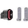 2EXTREME Kit di riparazione interruttore riscaldamento sedile 2EXTREME 8500000 compatibile con interruttori originali Ford Cougar, Fiesta, Transit, Ranger, Mondeo, Turnier, Fusion, Tourneo (2 pezzi)