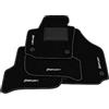 Generico Tappetini compatibili con Seat Altea 2009-2015, kit tappetini auto personalizzati, set tappeti in moquette, tappeto auto