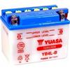 FAR BATTERIA YUASA Yb4L-B Compatibile Con Malaguti F12 Phantom Rst Euro2.3-50 Cc - 2003-2004 Moto Scooter Specifica Acido non incluso