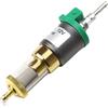 PRITOK Pompa dosatrice per riscaldamento e carburante: 1 kW a 5 kW Riscaldamento diesel doppio filtro Pompa dosatrice Riscaldamento ausiliario con coperchio trasparente rimovibile per Eberspacher