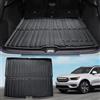 ECOZEN Vasca Baule per Volvo XC40 Recharge 2018-2025 3D Specifica in TPE anteriore Proteggi Bagagliaio auto Tappetino del bagagliaio, bordino rialzato, resistente impermeabile per tutte le stagioni