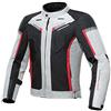 STRTG Giacca Da Moto 3 Strati Giacca Softshell Interna Con Protezioni Omologate Su Gomiti, Spalle E Schiena white,XXXL