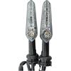 QOPUYNH Frecce Led Indicatori Direzione Per Yam&aha MT-07 MT-09 MT07 MT09 T7 TRACER 700 900 XSR 700 XJ6 FZ25 Moto Anteriore Posteriore LED Indicatori Di Direzione Luce