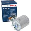 Bosch Filtro Diesel per Auto Bosch N5930 - Separa le particelle e l'acqua dal carburante, protegge il sistema di iniezione