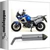 MOTOTOPGUN arrow 72614PK scarico omologato maxi race-tech titanio fondello carby compatibile con yamaha xt 1200 z super tenere 2010 2011 2012 2013 2014 2015 2016 2017 2018 2019 2020 mototopgun