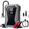 Generico Salta Avviamento Con Compressore D'aria - Pacco Batteria Per Motivi Di Avviamento Da 12 V | Auto Start Booster | Pacco Batteria Con Booster Per Auto A Cordone | Smart Digital Power Bank Per Campeggio