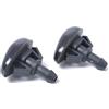 PENGNAQP Getto lavavetri auto Compatibile con Nissan per Navara D22 D40 1998-2015 Ugelli per getto liquido lavavetri 289313S500