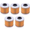 ACOKU Filtro olio moto adatto for scooter Kymco 200i 300i 350i Downtown 125i 200i 300i 5 pezzi