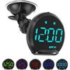 KAOLALI Head Up Display Auto Tachimetro Digitale GPS KMH/MPH 2.2 Pollice Display con Supporto a Ventosa, Allarme di Velocità, Display dell'ora, Bussola per tutte le Auto
