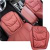 ontto Cuscino per sedile auto, per sedili anteriori, antiscivolo, adatto per BMW Serie 1, 2, 3, 4, X1, X2, X3, X5, X7, IX1, IX40, F10, F20, F30, G20, G30, GT, accessorio rosso