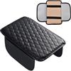 Generic Imbottitura per braccioli per auto, cuscino per console centrale, copertura per braccioli, imbottitura in schiuma con design antiscivolo, supporto ergonomico universale, allevia la pressione del