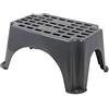 Fiamma Pedana Step grigio 23 cm di altezza fino a max 150 kg, ideale per roulotte e camper