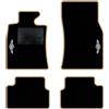 QUEMAR Tappetini Auto per MINI Clubman I R55, Bordo Beige, 2 Ricami