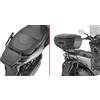 Generico PORTAPACCHI/ATTACCO POSTERIORE COMPATIBILE CON GIVI MONOLOCK KYMCO DOWNTOWN 350 GT (2024) - SR6126