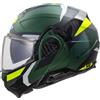 LS2, Casco Moto Modulare ADVANT II TRIPLE Olive, L