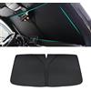 NLXQJY Compatibile con Mercedes Benz GLC X253 2016-2024, Parasole per parabrezza auto, Protezione solare per parabrezza auto, Parasole per parabrezza nero, Accessorio per auto
